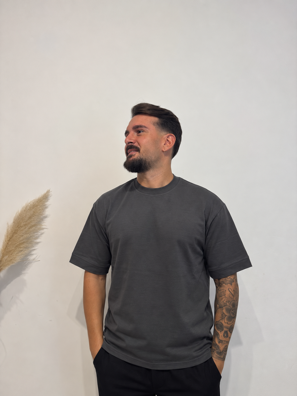 T-shirt Tokyo piombo