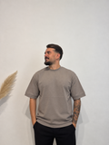 T-shirt Tokyo tortora