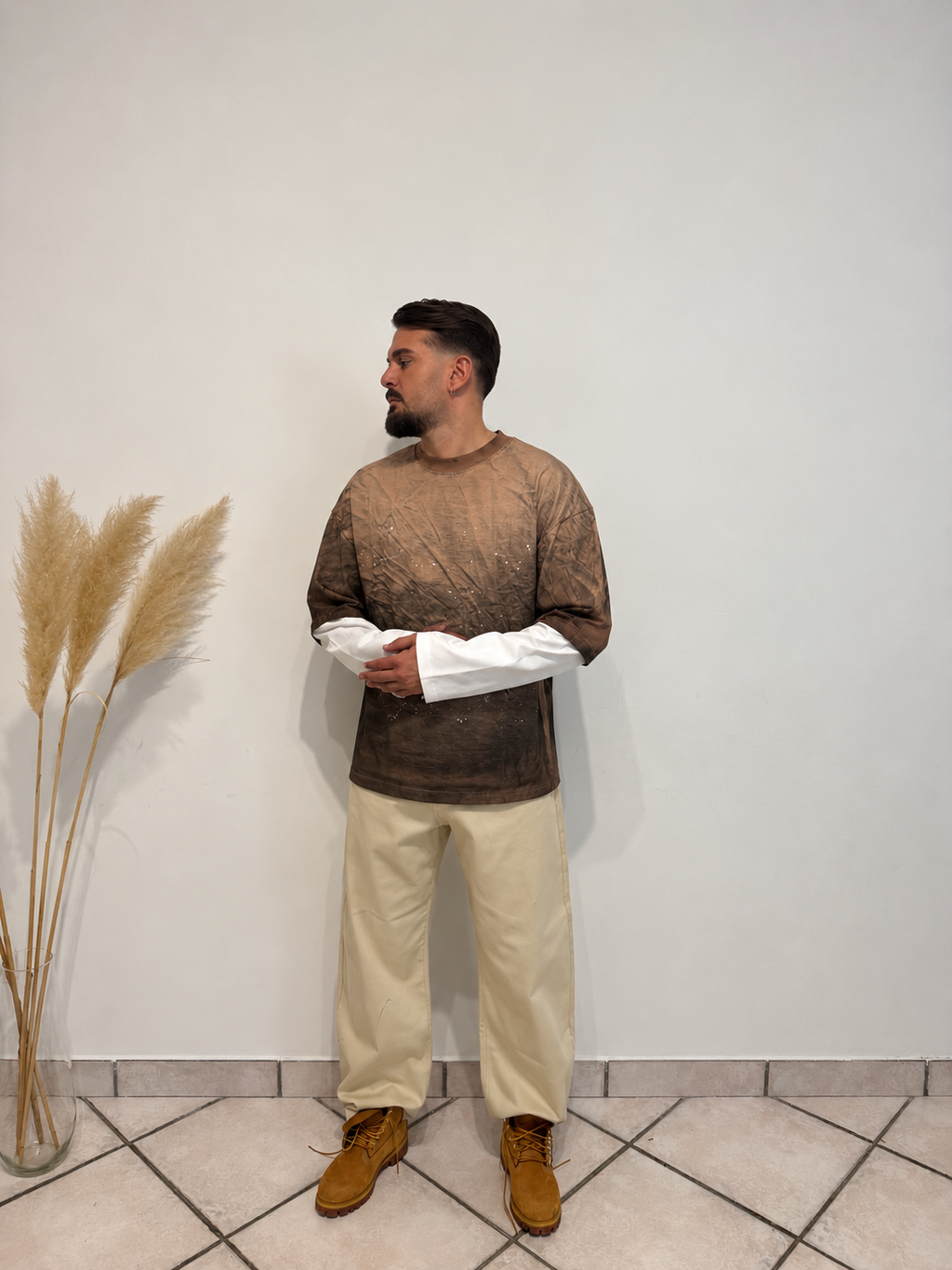 Longsleeve manica sdoppiata Present Day