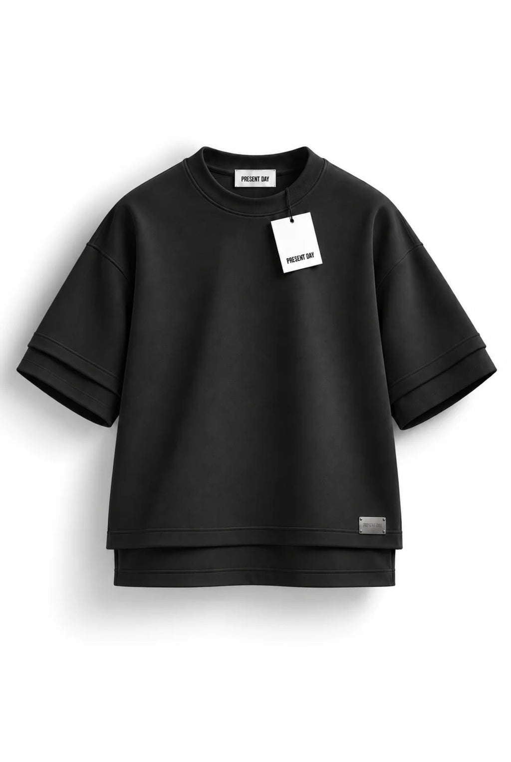 T-shirt manica sdoppiata
