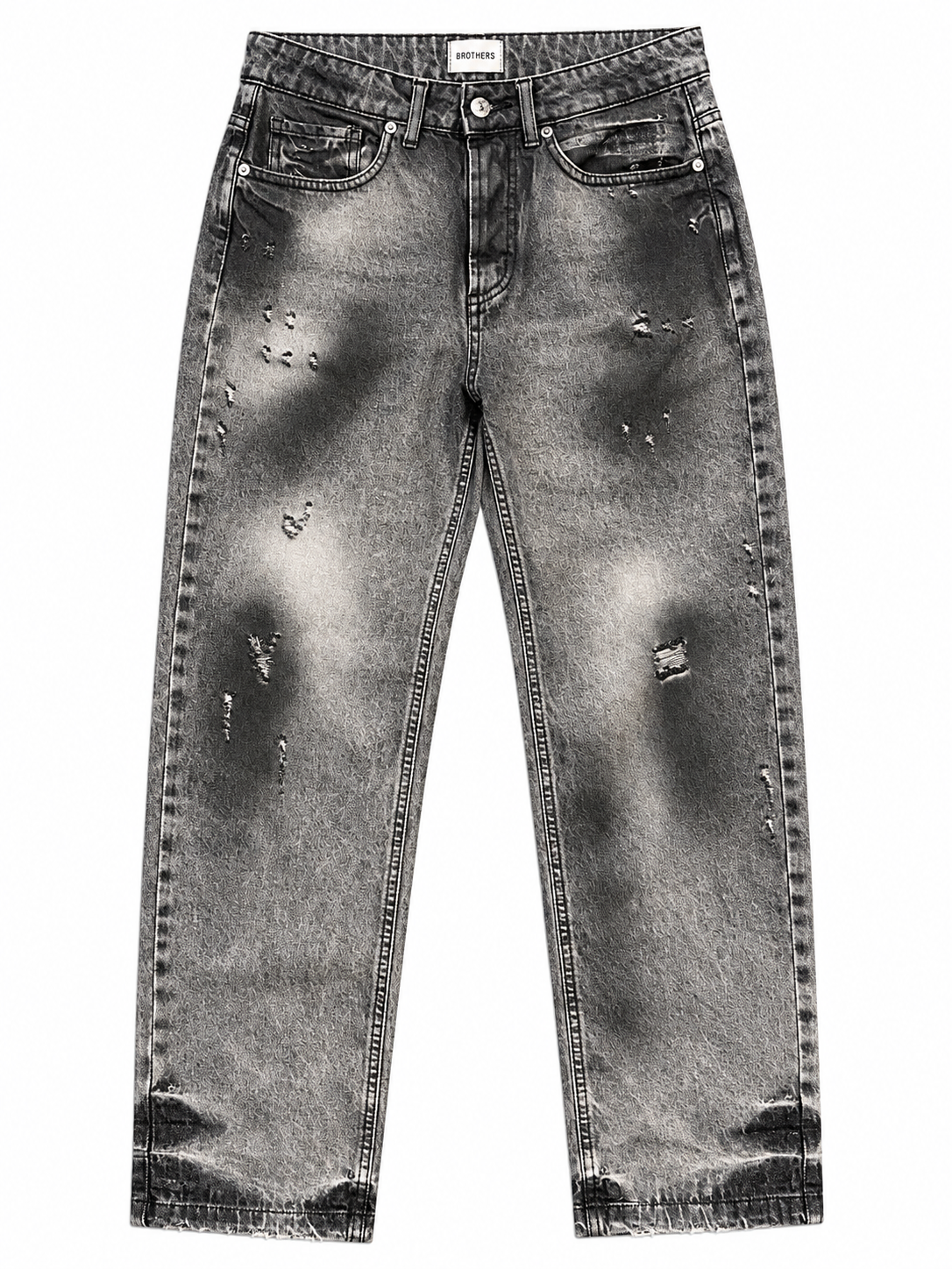 Denim black gray