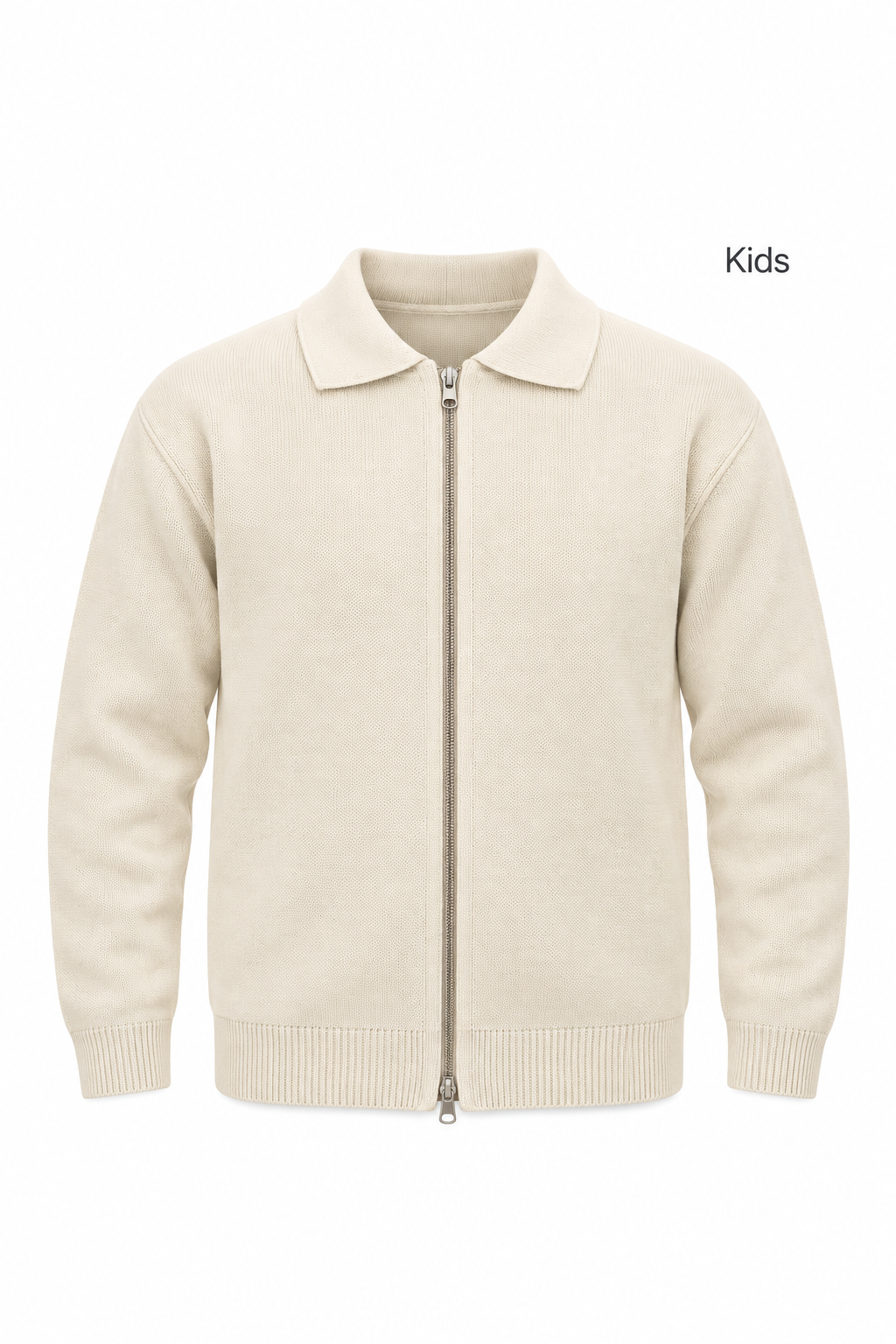 Cardigan con zip kids